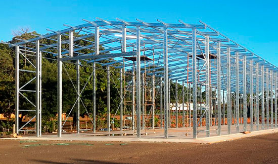Serralheria Valinhos - Estrutura em aço Galvanizado